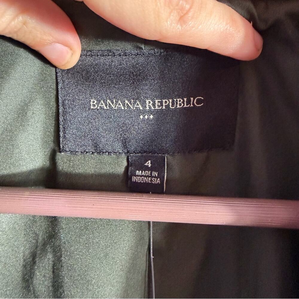 NEW Banana Republic Factory Wool Blend Blazer Size 4 - Picture 6 of 6